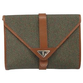 Borsa a spalla vintage Saint Laurent in tela