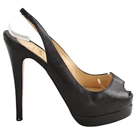 Tacchi in pelle neri - Christian Louboutin