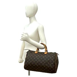 Borsa Boston Louis Vuitton Speedy 35 in pelle Monogram