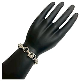 Hermes 60s Silver Charm Bracelet - Hermès