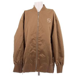 Hugo Boss Chaqueta bomber de satén marrón