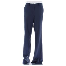 Pantalones de traje DMN azul marino de lana