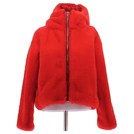 Fusalp Kunstfelljacke in Rot
