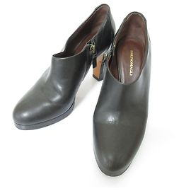 Autre Marque Botines de tacón alto de piel Bruno Magli