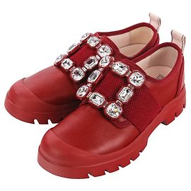 Scarpe Slip-on in Pelle di Vitello Walky Viv di Roger Vivier