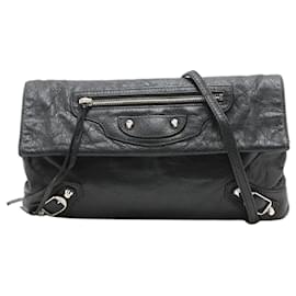 Balenciaga Borsa a tracolla classica nera a busta