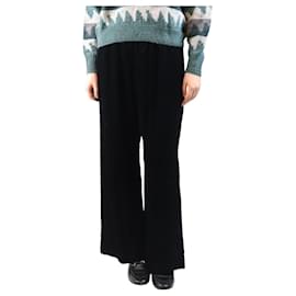 Pantalones de pana elástica azul marino - talla UK 14 - Forte Forte