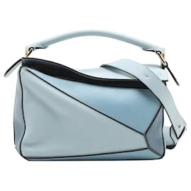 Piccola borsa Puzzle tricolore blu - Loewe
