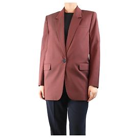 Isabel Marant Etoile Einreiher Blazer in dunkler Rostfarbe - Größe UK 8