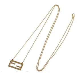 FENDI F Is Halskette 8AH591 Gold Metall Damen - Fendi
