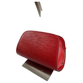 Borsa Louis Vuitton Epi Pochette Rouge