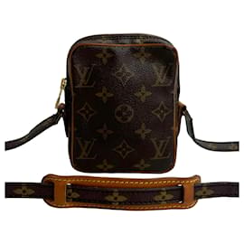 Borsa a Spalla Pochette Mini Danube in Pelle Monogram Louis Vuitton