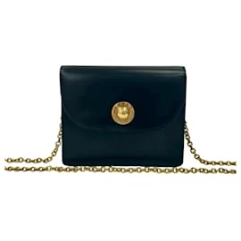 Céline Mini Borsa a Spalla in Pelle Nera Celine