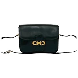 Céline Pochette in Pelle di Vitello Nera Celine