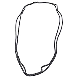 Collana a catena Box di David Yurman in argento sterling grigio