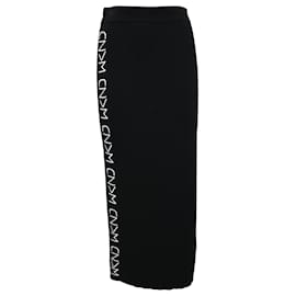 Falda Midi Weekend Max Mara en Viscosa Negra