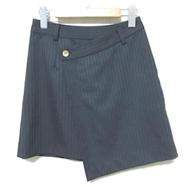 Falda Rayada LANVIN en Azul