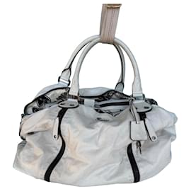 Sac à bandoulière Gucci en cuir blanc