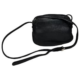 Borsa a tracolla / spalla in pelle Givenchy 4G vintage nera
