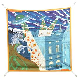 Hermès Hermès SPACE SHOPPING AU FAUBOURG Sciarpa Quadrata
