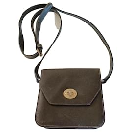 Borsa Box Jil Sander in pelle verde foresta