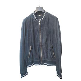 Bomber Dolce & Gabbana in camoscio (pelle di capra).