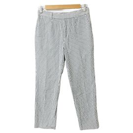 Autre Marque Calças Tapered em Mistura de Seda Col Pierrot