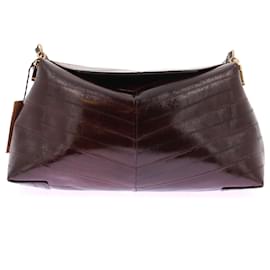 Borsa in croco marrone embossata - Tod's