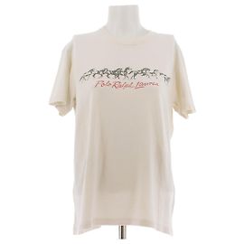 Polo Ralph Lauren Camiseta cru com estampas