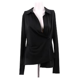 Autre Marque Camisa negra fluida L'AN DEMIE