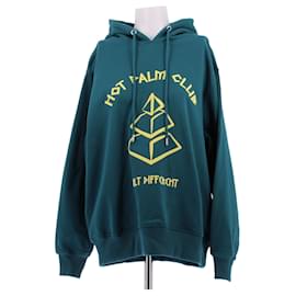 Felpa con cappuccio verde scuro - Autre Marque