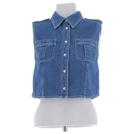 Frame Denim Camisa sin mangas de denim
