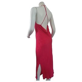 Ba&Sh Fame Kleid Fuchsia Viskose