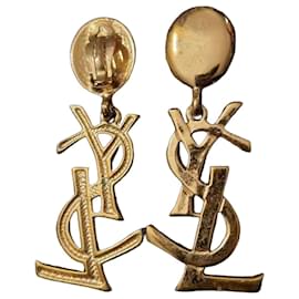 Boucles d'oreilles Yves Saint Laurent YSL