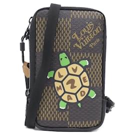 Doppelte Telefonhandtasche Damier Giant von Louis Vuitton