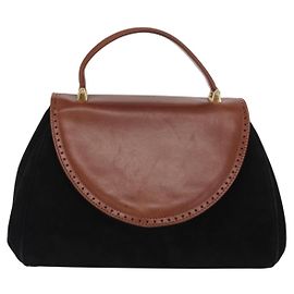 Borsa vintage Salvatore Ferragamo in camoscio