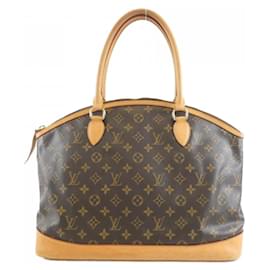 Borsa a mano orizzontale Lockit Monogram Louis Vuitton