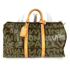 Borsa da viaggio Keepall 50 Monogram Graffiti Louis Vuitton