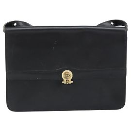 Borsa a spalla vintage Christian Dior in pelle