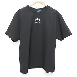 Camiseta con bordado de logo Moschino Jeans