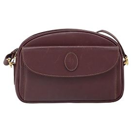 Bolso de Hombro Must de Cartier de Cuero