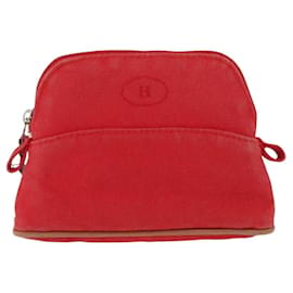 Pochette da Viaggio Mini Bolide in Tela Hermès