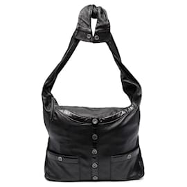 Borsa in pelle nera "Girl" di Chanel - Anni 2010