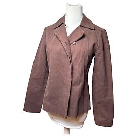 Vintage Balenciaga Kurztrenchcoat braun 38M