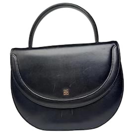 Borsa in pelle vintage Givenchy nera