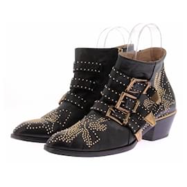 Chloé Botines 'Susanna' bajos negros