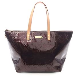 Louis Vuitton Purple Vernis Bellevue GM