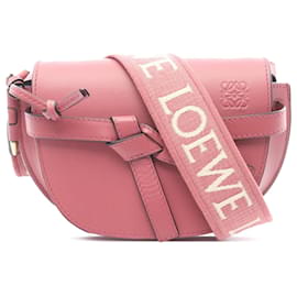 LOEWE Borsa Dual Gate Mini in Pelle Rosa - Loewe