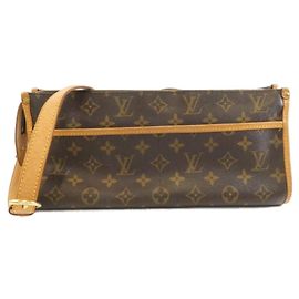 Bolsa de ombro longa Monogram Popincourt da Louis Vuitton