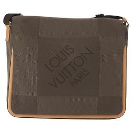 Borsa Messenger Terre Louis Vuitton in tela Damier Geant